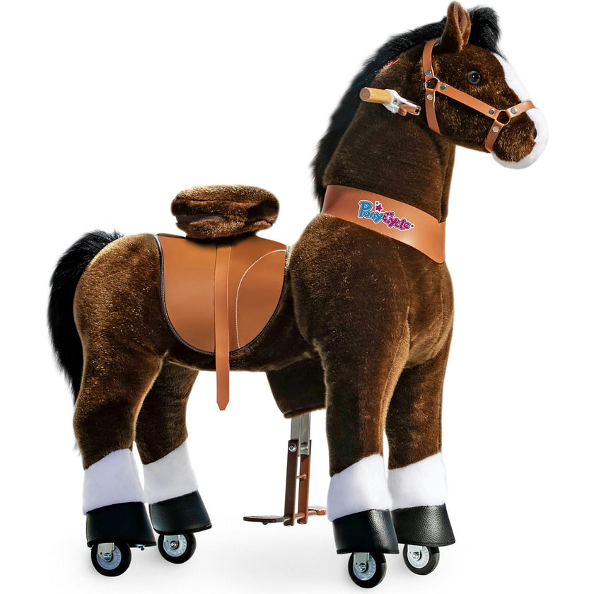 Model U® Horse Ride-On Toy Age 7+ – Chocolate