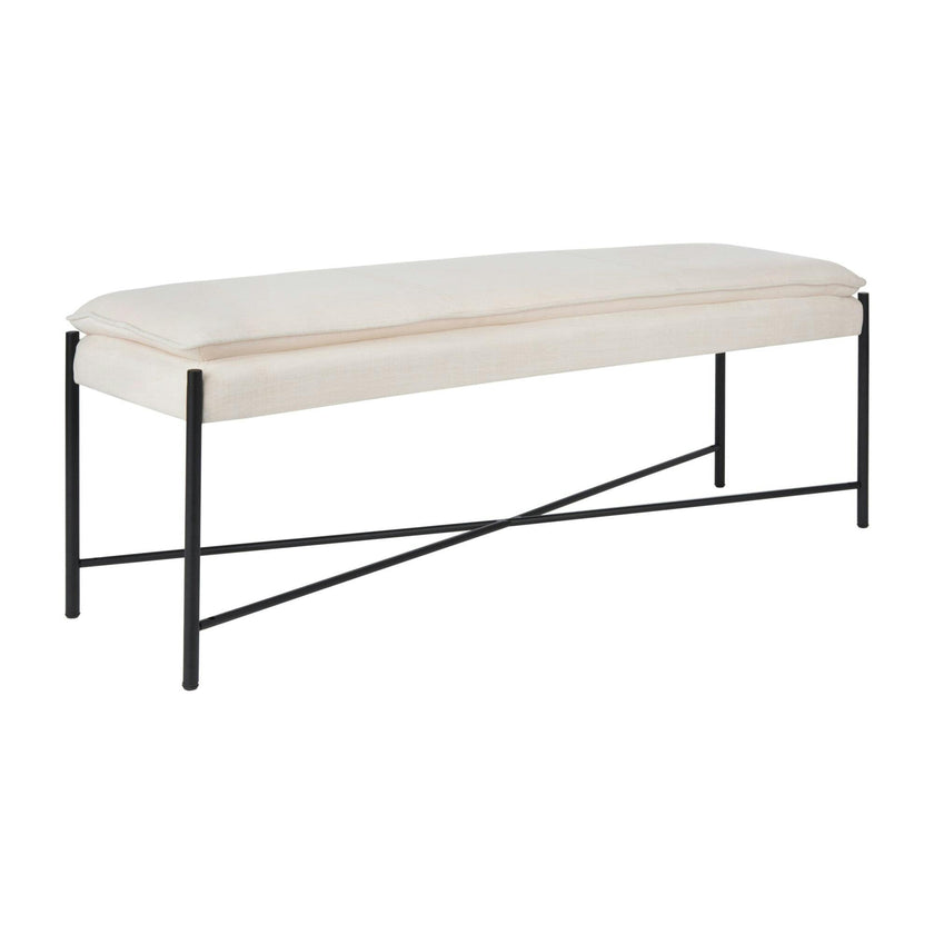 Kara Cushioned X Bench