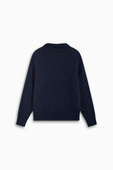 Cozy Woman Jumper Black Iris