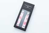 Pink and Red Floral Suspenders Set