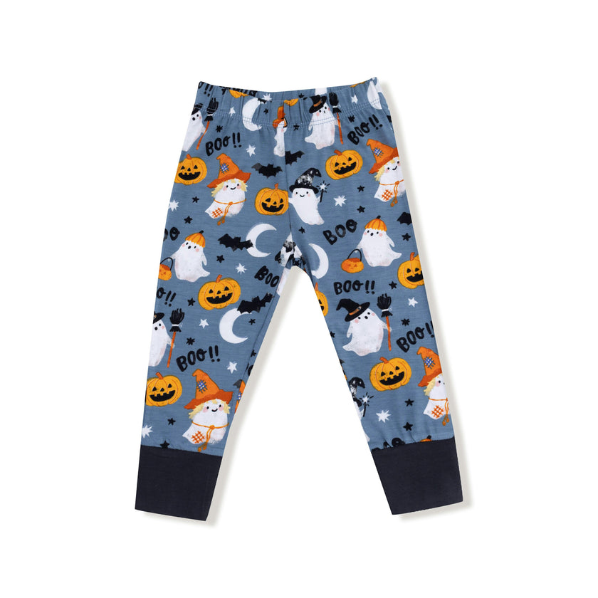 Costumed Ghosts - Glow In The Dark - Long Sleeve Loungewear Set