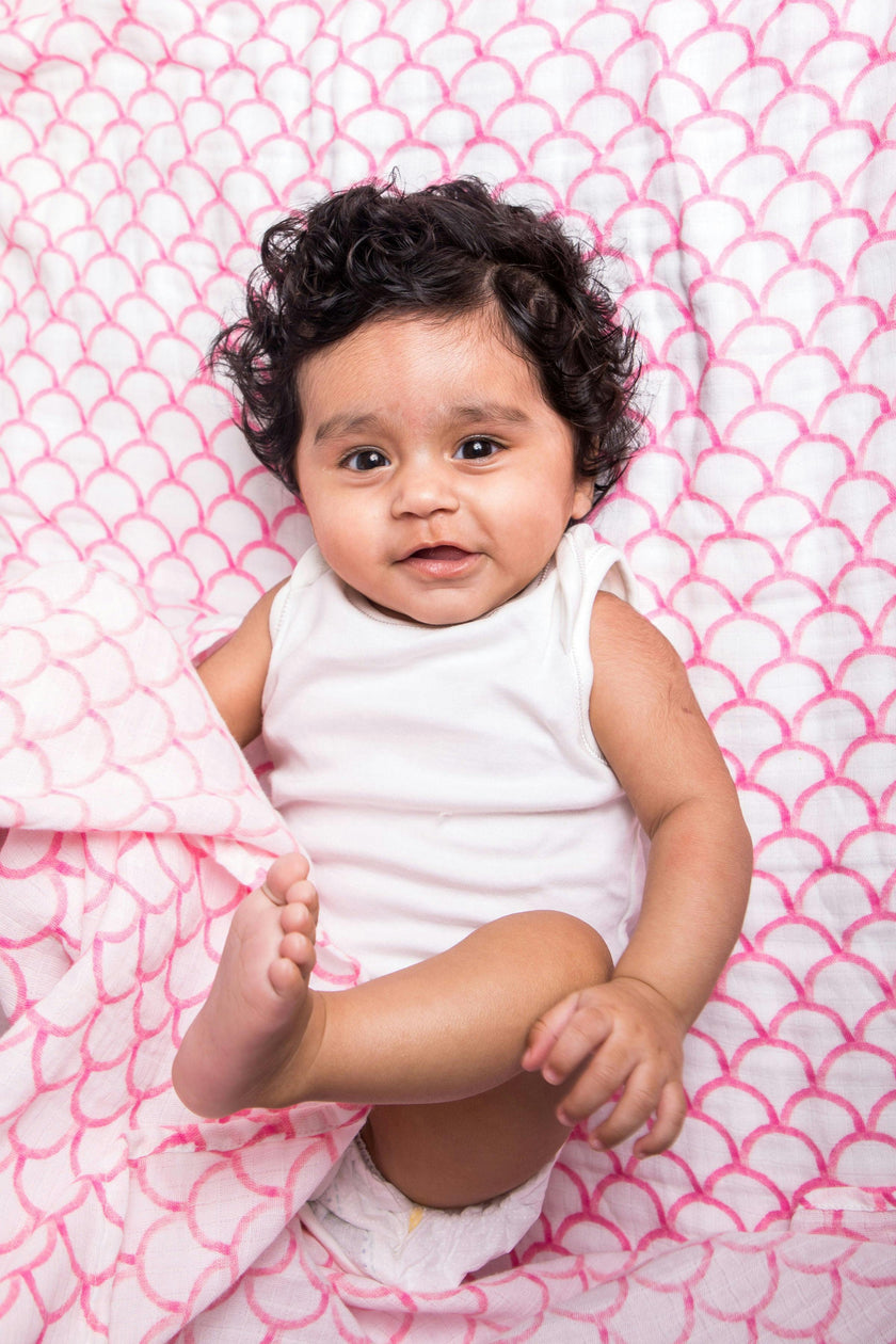 Organic Muslin Swaddle Gift Set