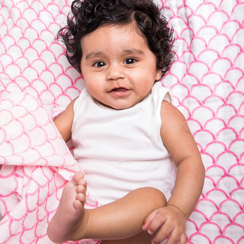 Organic Muslin Swaddle Gift Set