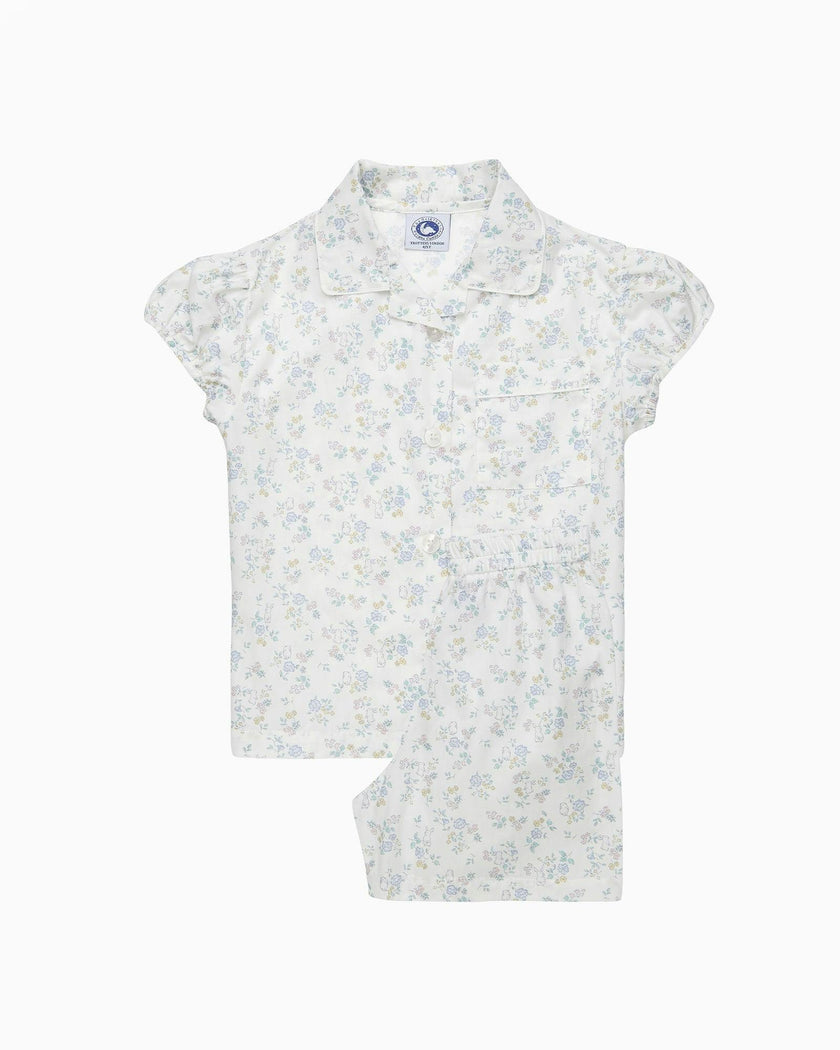 Bunny Woven Short Pajamas Set