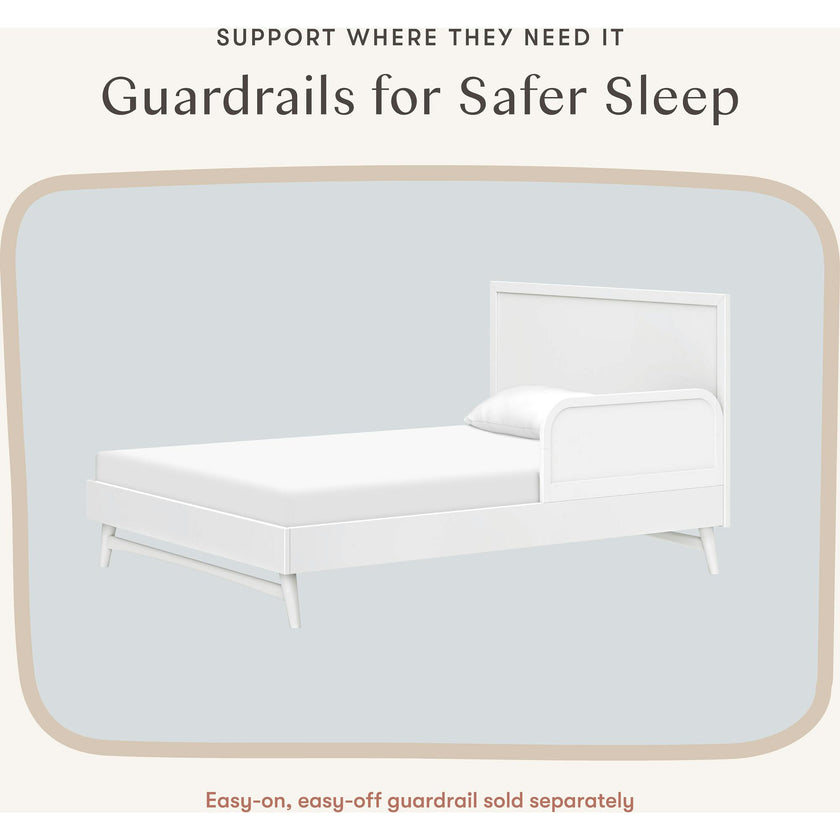 Palma Full Bed in White