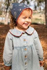 Clementine Dress in Denim Darling