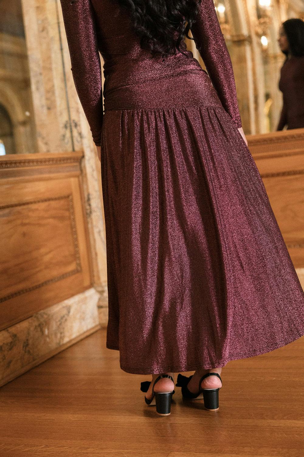 Dita Skirt in Sangria
