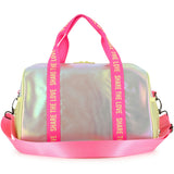 Iridescent Sequin Bowling Bag