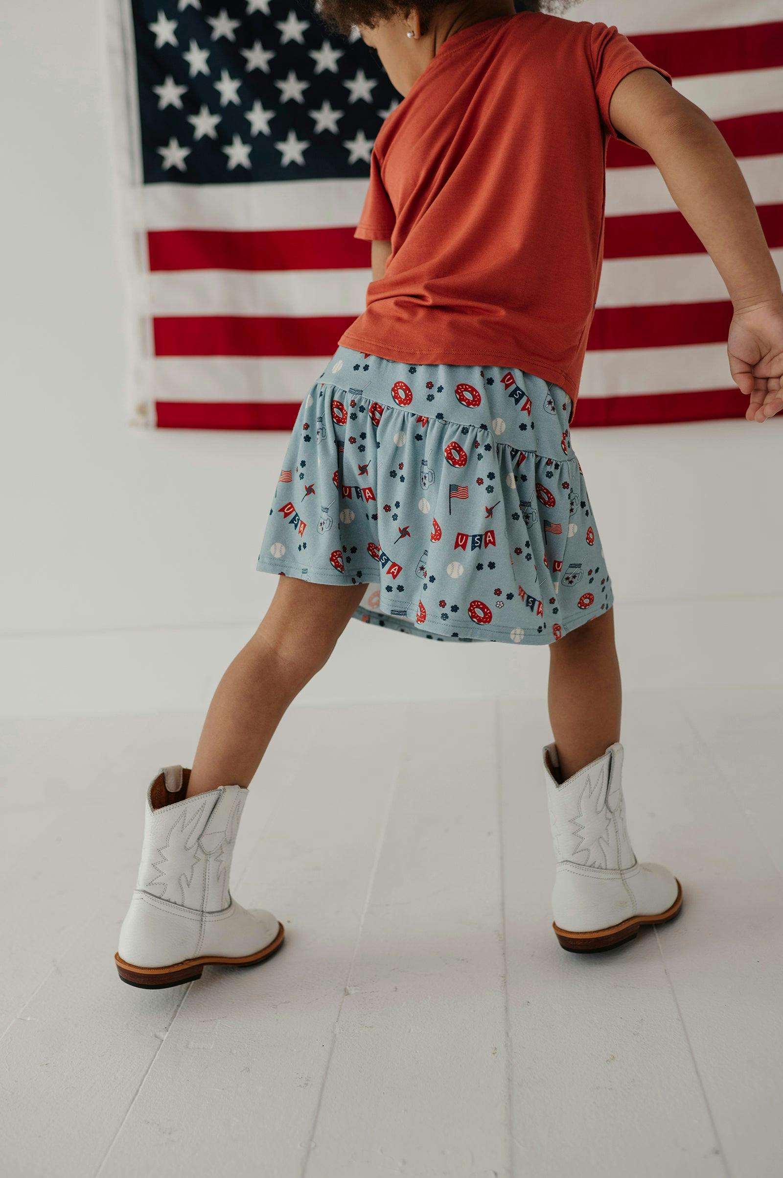 Girl's Skort in Summer USA