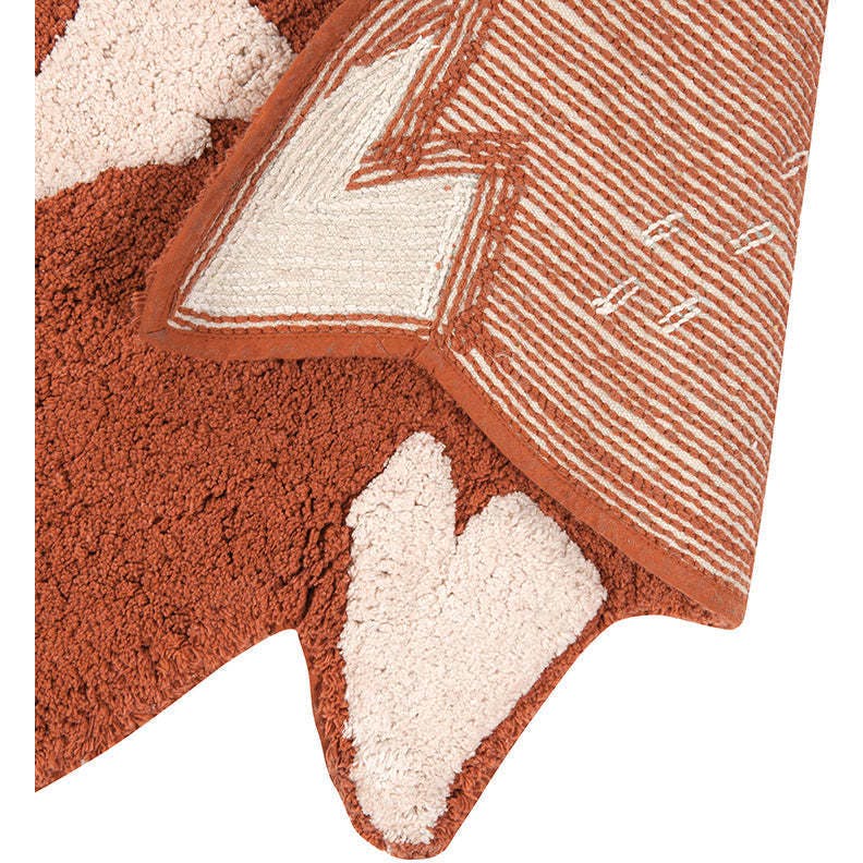 Non-Slip Back Hand-Tufted Rug