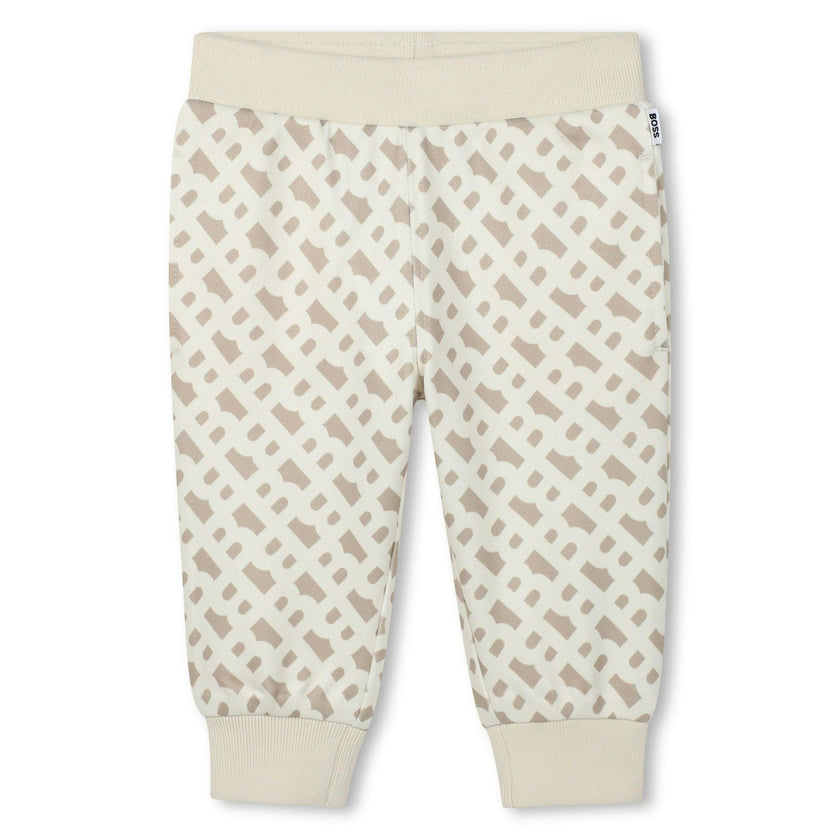 Sand Cardigan Patterned Pants Set