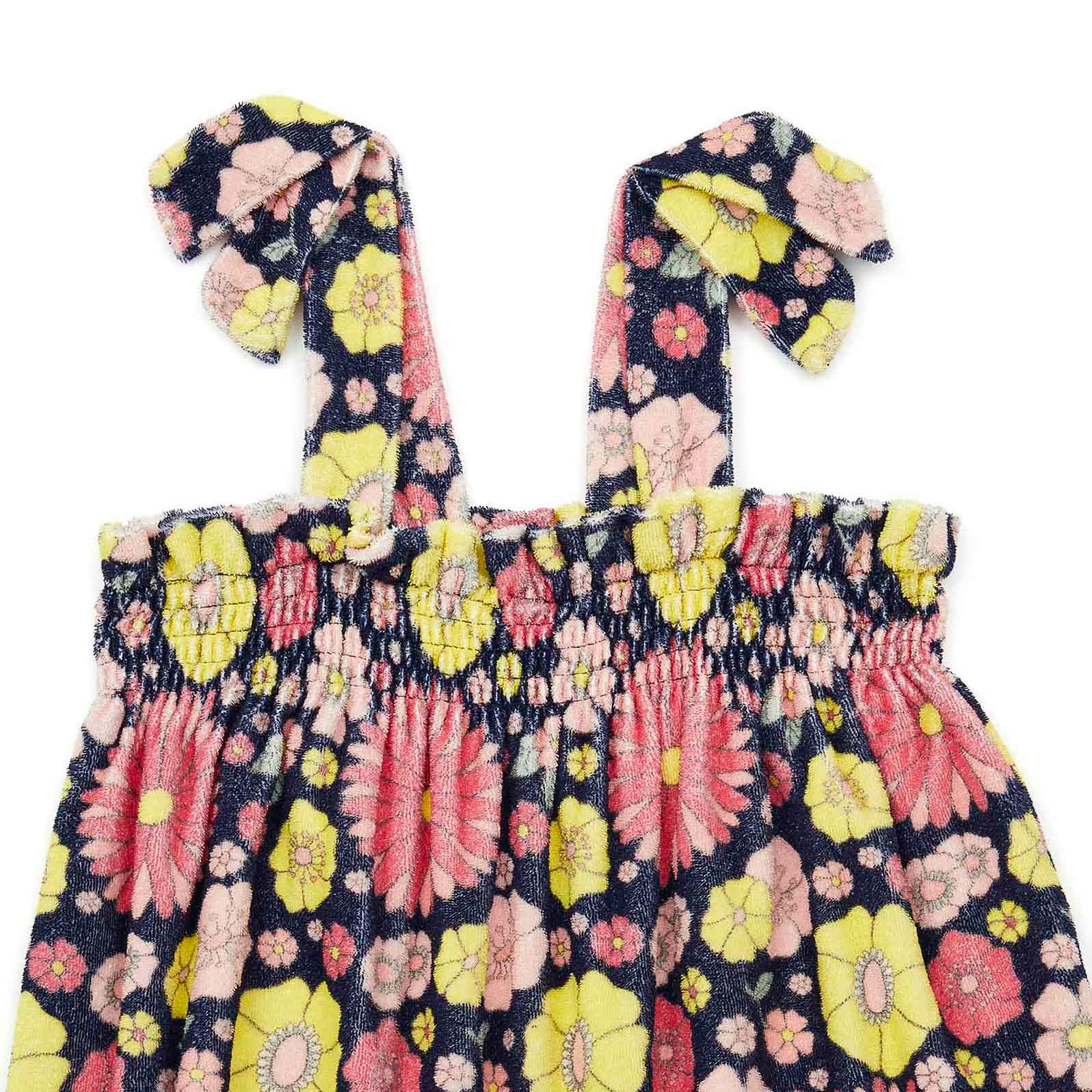BONTON Retro Fleur Terrycloth Dress