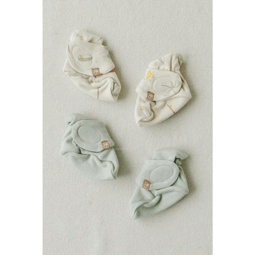 STAY ON 2-PACK BOOTS | MANY MOONS + PEBBLE — Bamboo Organic Cotton Blend