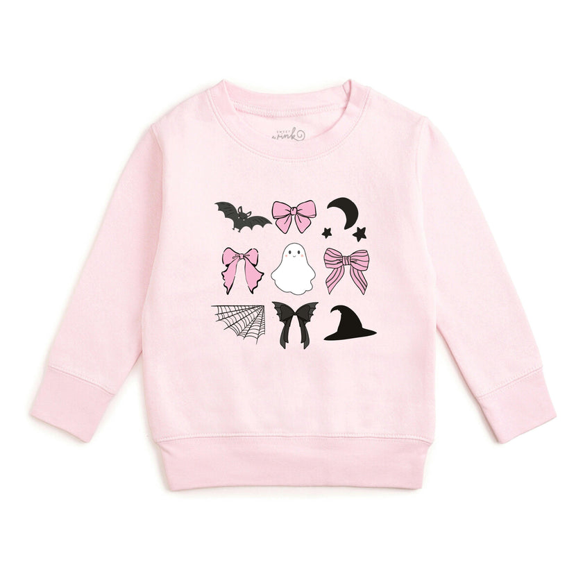 Spooky Coquette Halloween Sweatshirt