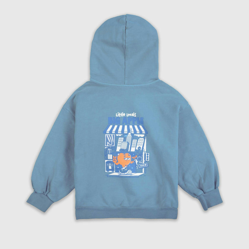 Little Locals Natural Dye Pullover in Bluejay