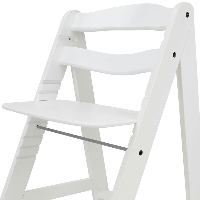 Sky Wooden Chair: German Beechwood - White