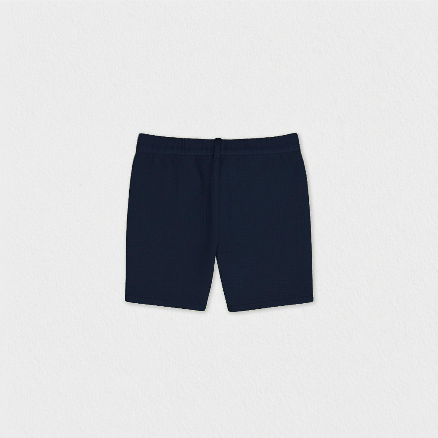 Bob Baby Shorts, Navy Blue Shrink