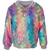 Kaleidoscope Sequin Bomber