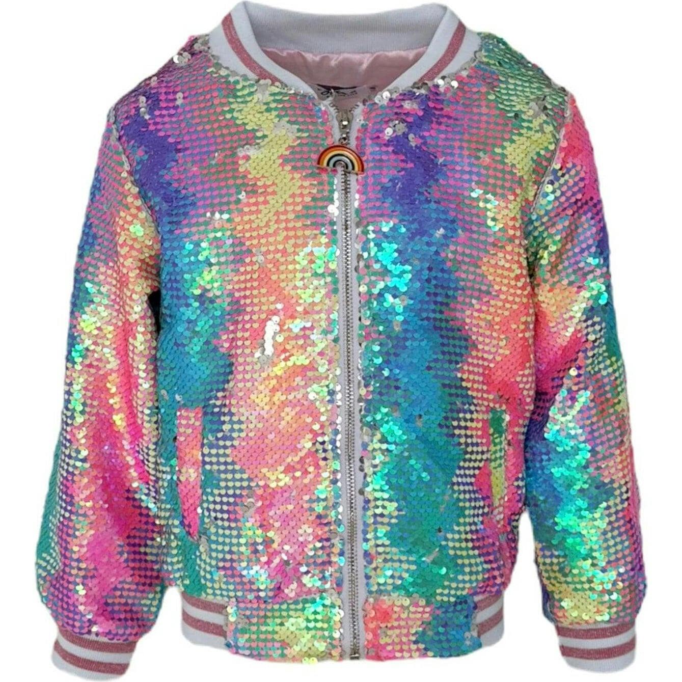 Kaleidoscope Sequin Bomber