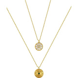 Compass Layered Necklace Set