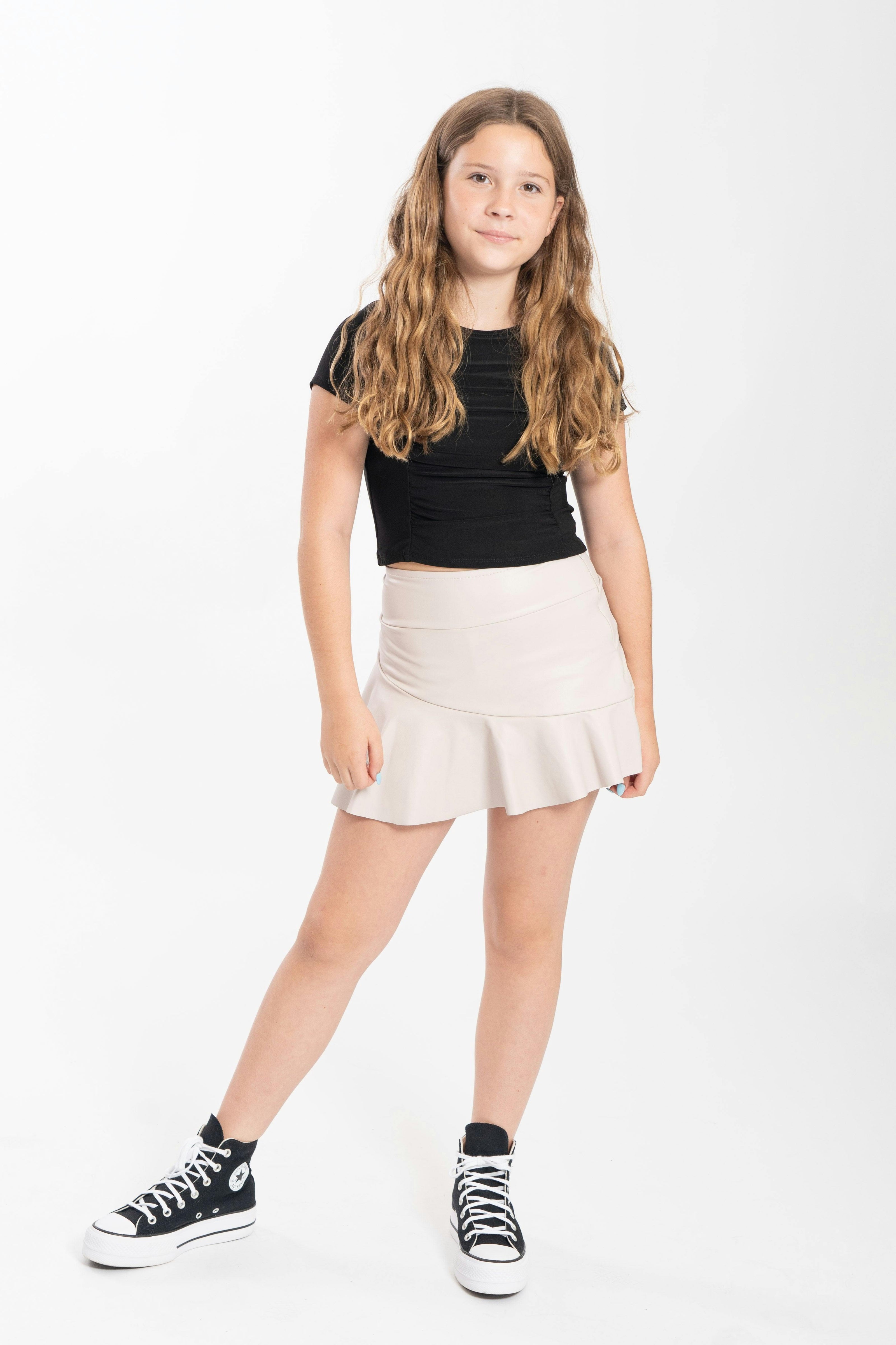 Kids Amy Ruffle Skort