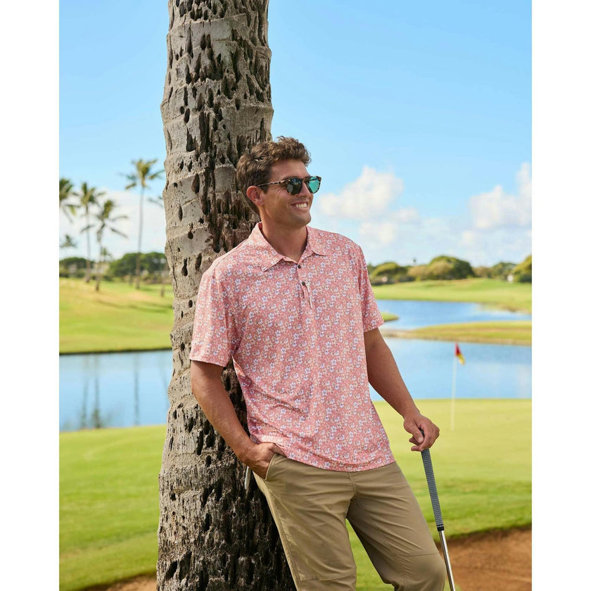 The Azaleas - Sunset Golf Shirt