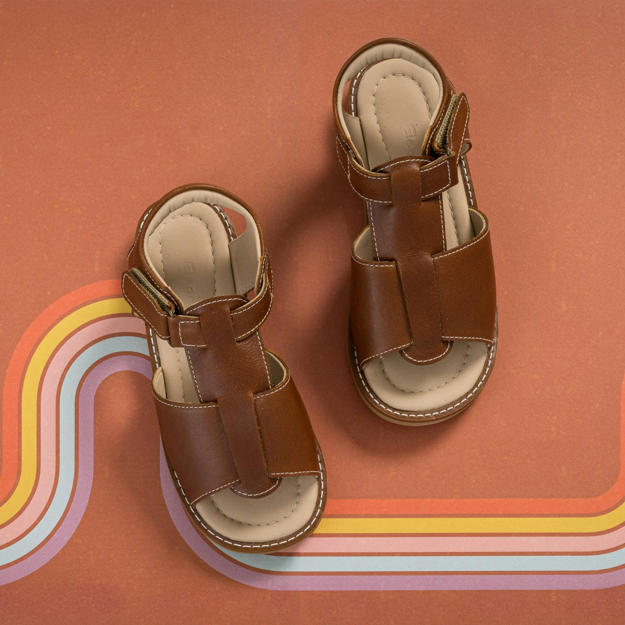 Toddler Boy Sandal | Natural Leather