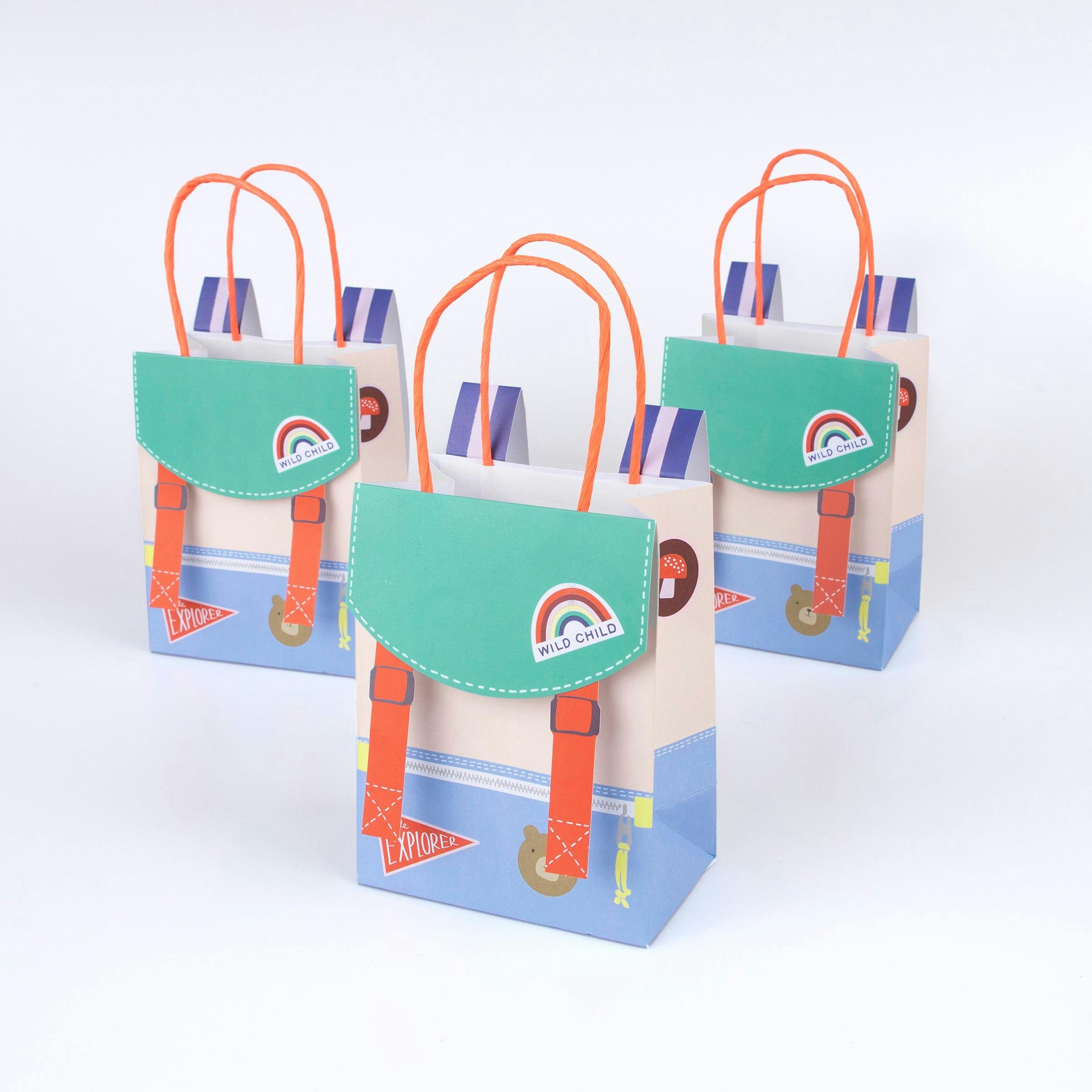 Outdoor Adventures Backpack Party Bags