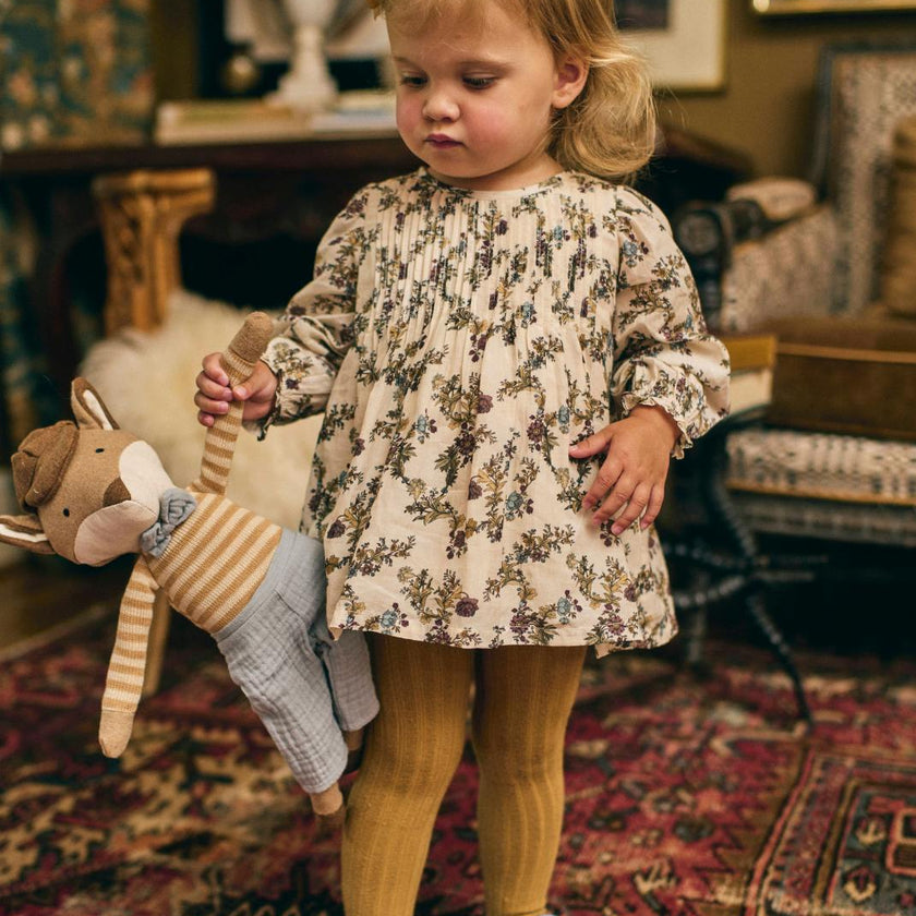 Charlotte Baby Set in Harvest Toile