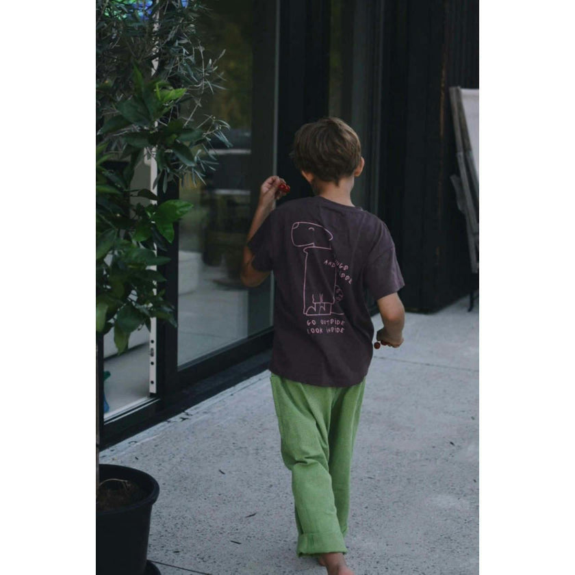 children's cotton t-shirt - edgy dog
