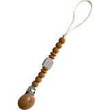 Rainbow Pacifier And Toy Clip