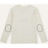 Long Sleeve Embroidered Car T-shirt