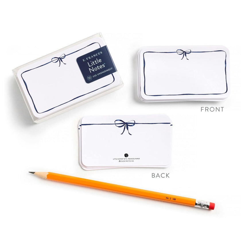 Navy Bow Little Notes®