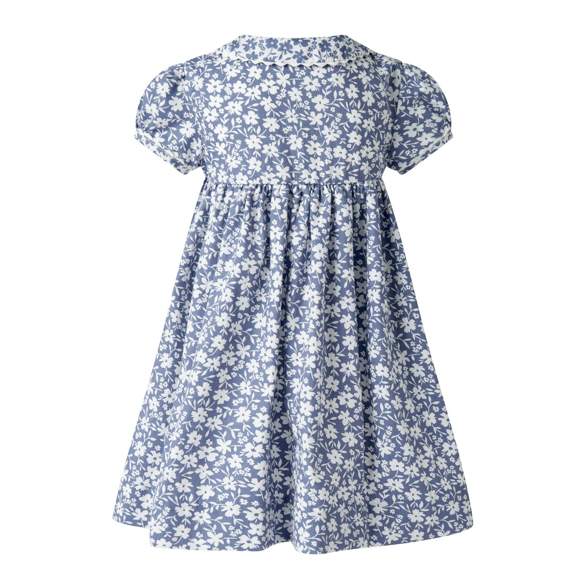 Floral Button Front Dress and Bloomers