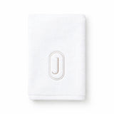 DH Oval Monogram Embroidered Fingertip Towel