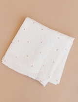 Strawberry Swaddle and Teether Set - Red Strawberry