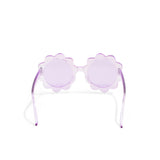 Kid's Transparent Petal Sunglasses