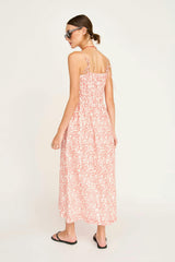 Puglia Dress in Cherry Heka