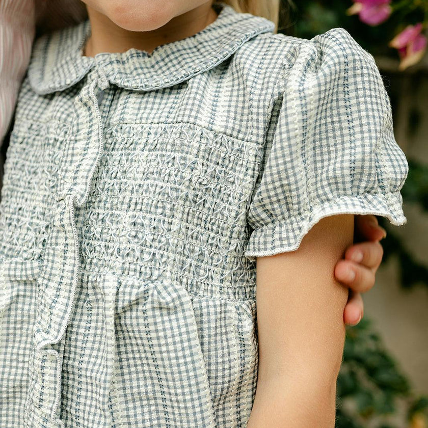 Evelyn Dress - Breezy Blue