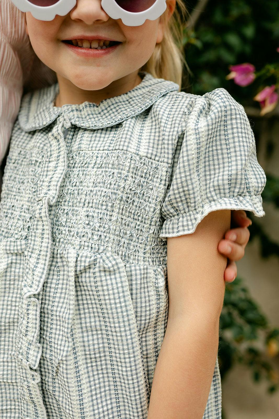 Evelyn Dress - Breezy Blue