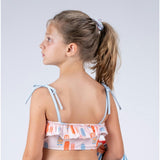 Blue Stripes Scrunchie
