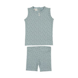 Buttons & Polka Dots 2-Piece Tank & Short Set