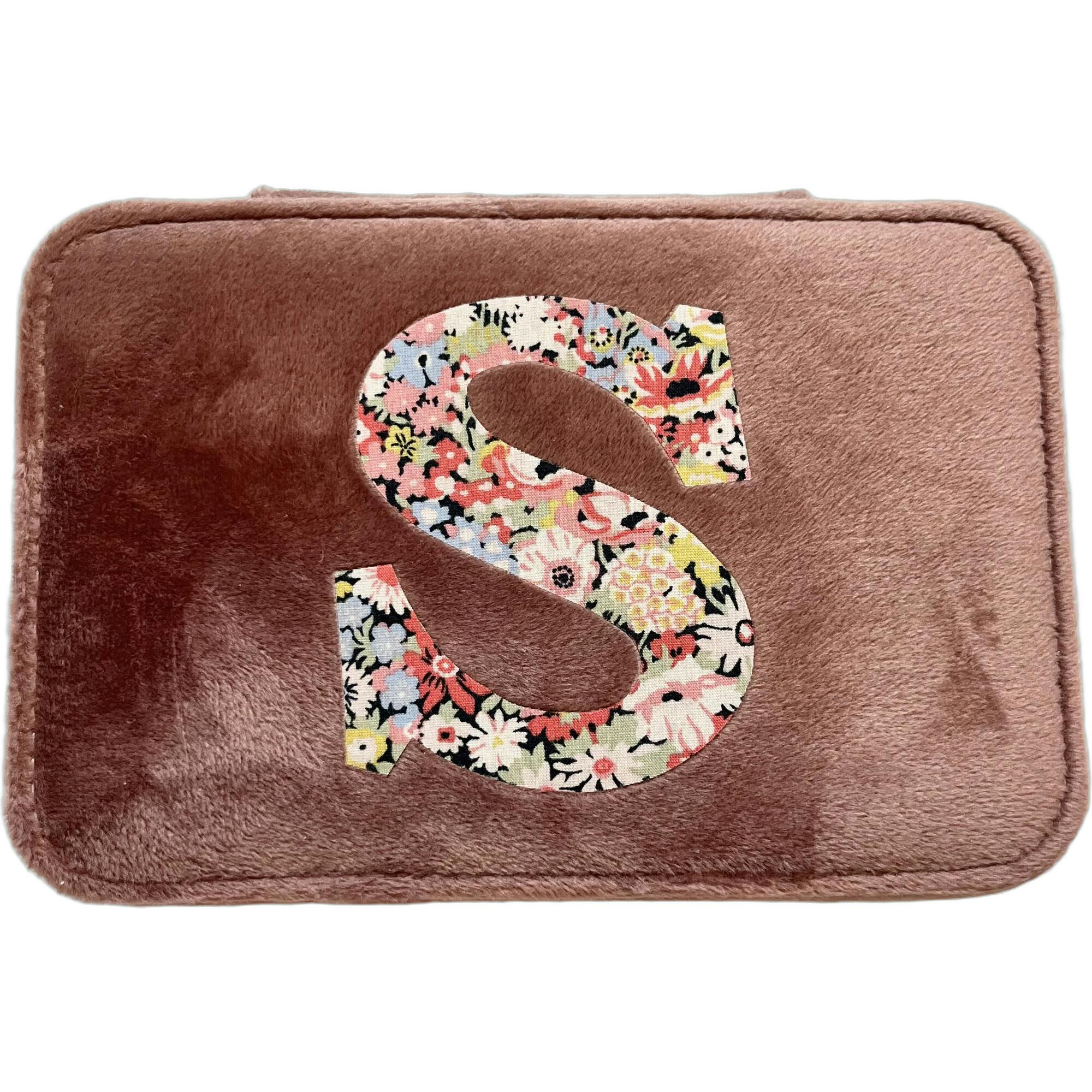 Liberty of London Personalised Velvet Travel Jewellery Case