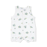 Sea Turtles - Sleeveless Shortie Romper