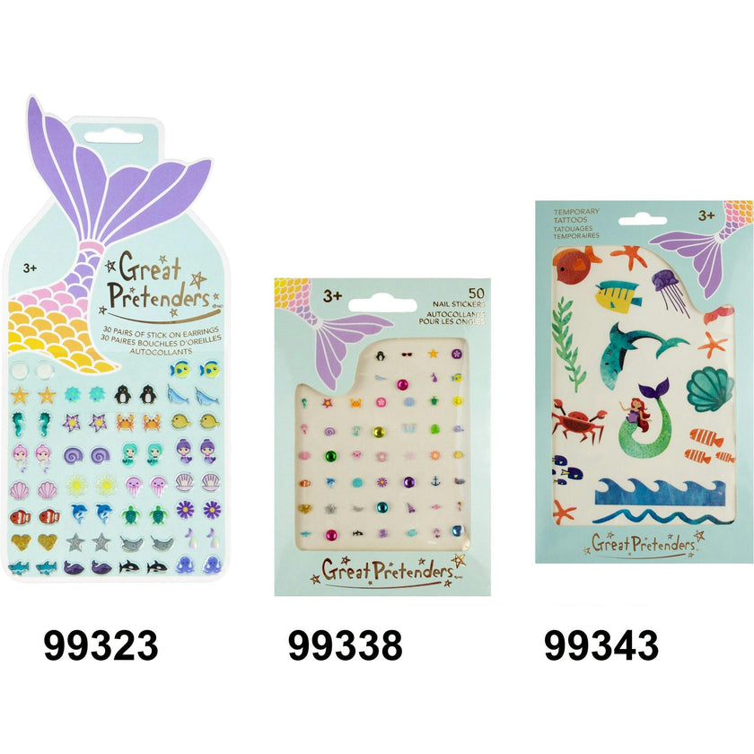Enchanting Mermaid Temporary Tattoo Bundle