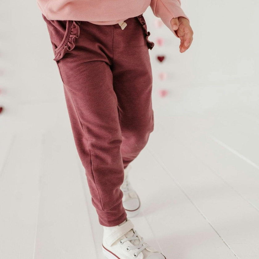 Girl's Joggers Rainbow Hearts