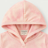 Stripe Marble Rib Hoodie + Legging Set