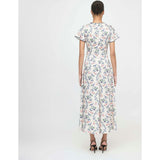 The Brie Dress - Scallop Bow Chintz Pink