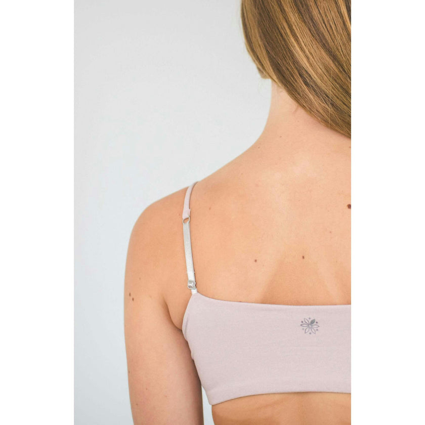Bleum Petal Padded Reversible Girls Bralette Blush-Dove