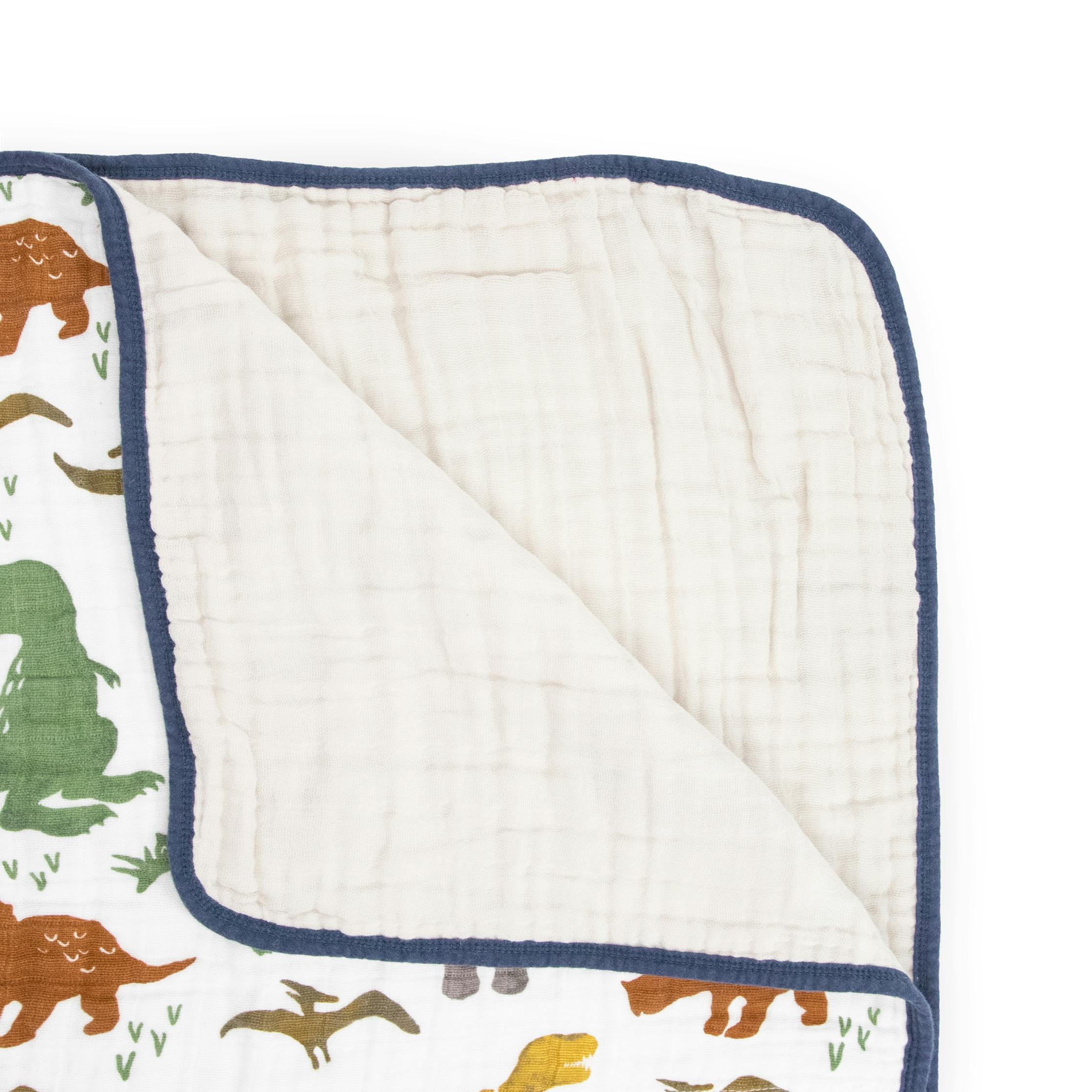 Original Cotton Muslin Quilt - Dino Friends
